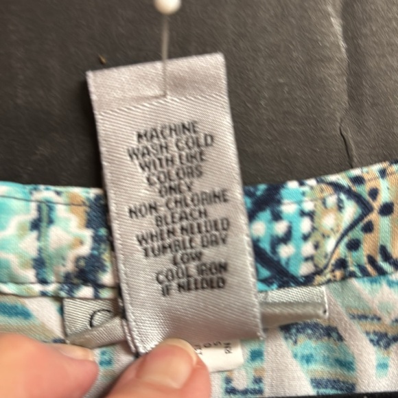 Catherines Button Up Blouse/Top Native American Print Design Size 2X (22/24) - Picture 7 of 12